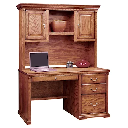 48 Inch Office Desk and Hutch